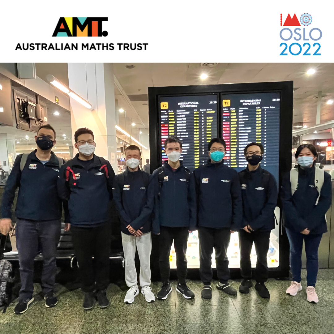 Australian IMO team on their way to Oslo