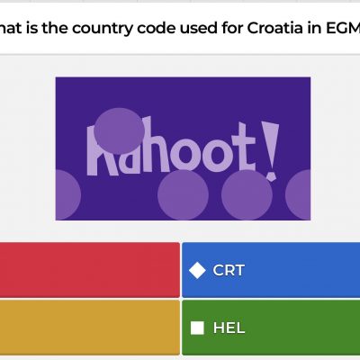 kahoot screenshot